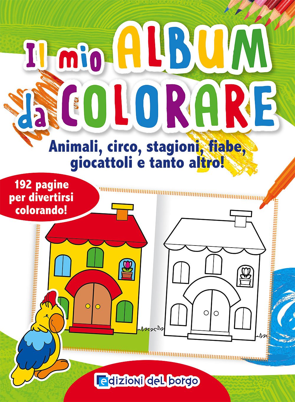 Il mio album da colorare Animali circo stagioni